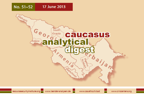 Caucasus Analytical Digest (CAD) No. 51-52