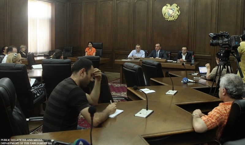 RSC PARTICIPATES IN ARMENIAN PARLIAMENT PRESS CONFERENCE