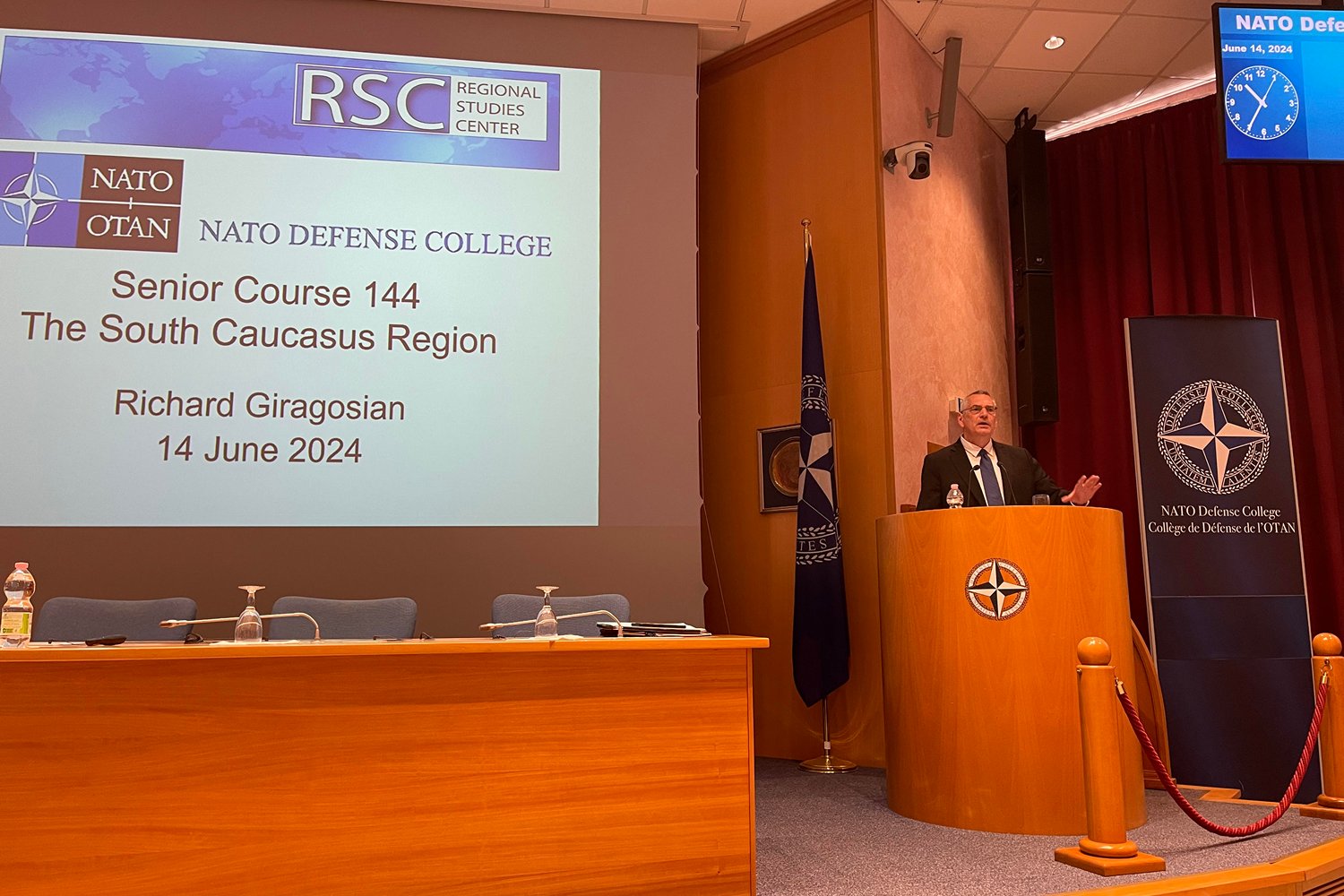 RSC RETURNS TO NATO DEFENSE COLLEGE